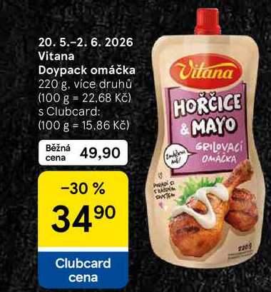 Vitana Doypack omáčka, 220 g 