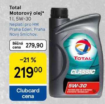 Total Motorový olej, 1 l, 5W-30