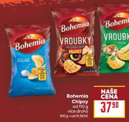 Bohemia Chipsy od 110g