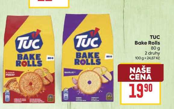 TUC Bake Rolls 80 g