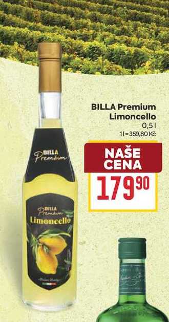 BILLA Premium Limoncello 0,5l
