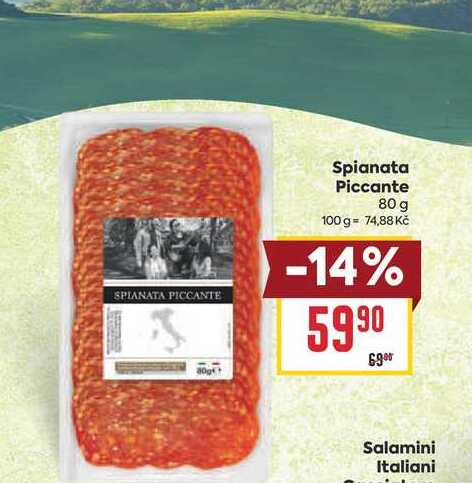 Spianata Piccante 80 g