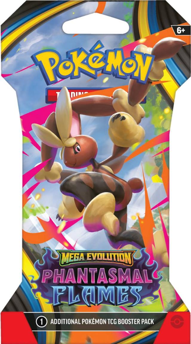 Pokémon Mega Evolution: Phantasmal Flame Booster