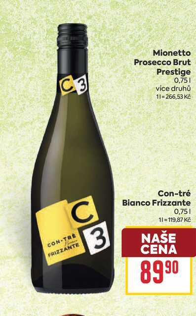 Con-tré Bianco Frizzante 0,75l