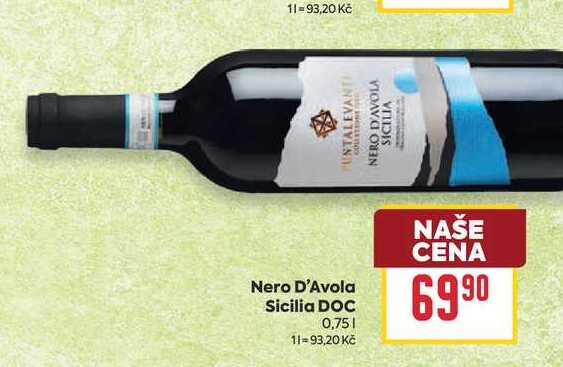 Nero D'Avola Sicilia DOC 0,75l
