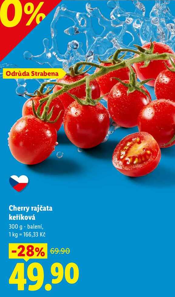 Cherry rajčata keříková, 300 g
