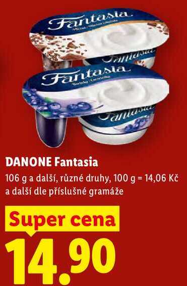 DANONE Fantasia, 106 g