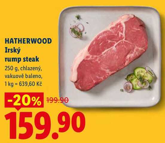 HATHERWOOD Irský rump steak, 250 g,