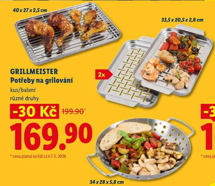 GRILLMEISTER Potřeby na grilování, kus/balení