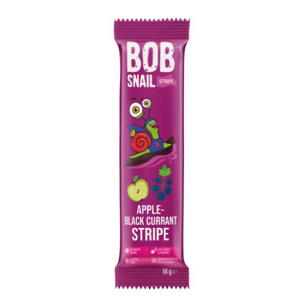 Šnek Bob Ovocný plátek jablko-černý rybíz