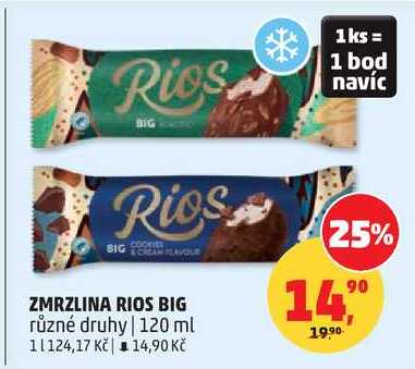ZMRZLINA RIOS BIG, 120 ml