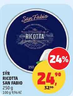 SÝR RICOTTA SAN FABIO, 250 g