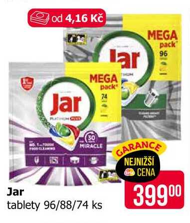 Jar tablety 96/88/74 ks 