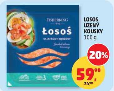 LOSOS UZENÝ KOUSKY, 100 g