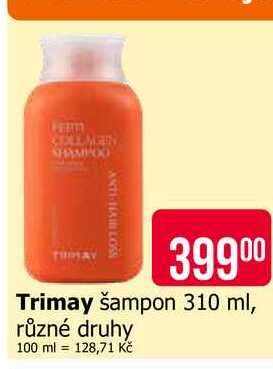 Trimay šampon 310 ml, různé druhy