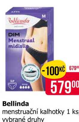 Bellinda menstruační kalhotky 1 ks vybrané druhy