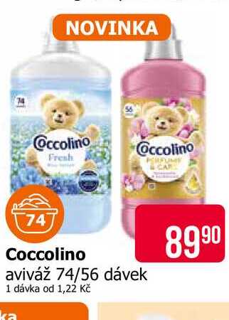 Coccolino aviváž 74/56 dávek 
