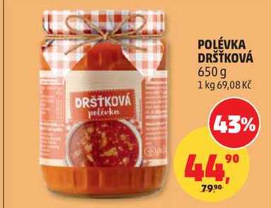 DRSŤKOVÁ POLÉVKA, 650 g