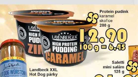 Protein pudink karamel skořice 200 g 