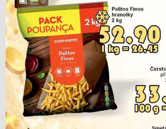 Palitos Finos hranolky 2 kg