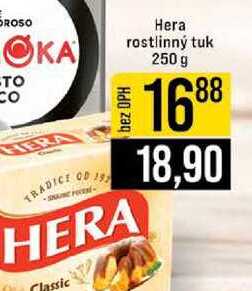 Hera rostlinný tuk 250 g