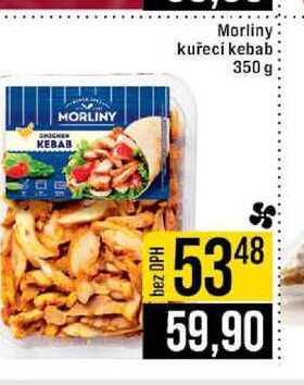Morliny kuřecí kebab 350 g 