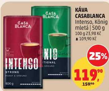 KÁVA CASABLANCA, 500 g   