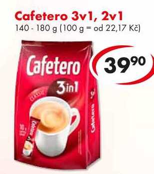 Cafetero 3v1, 2v1, 140-180 g