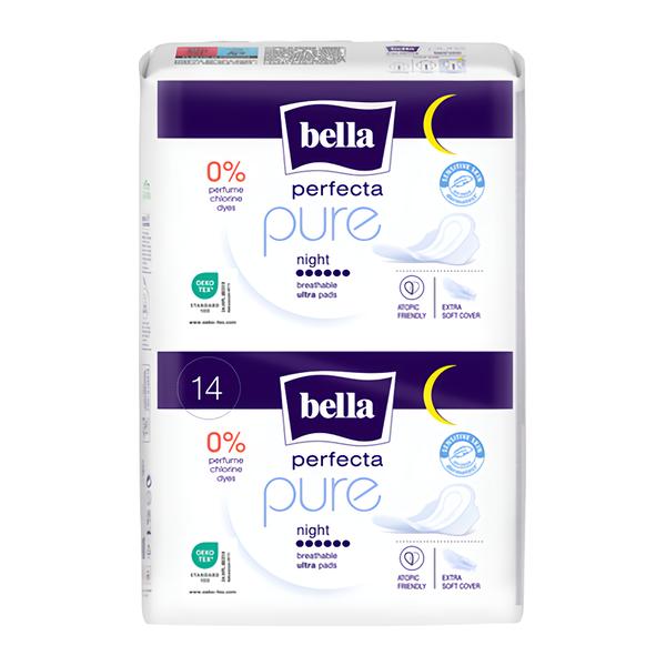 Bella Perfecta Pure Night Ultratenké noční menstruační vložky