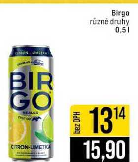 Birgo různé druhy 0,5l