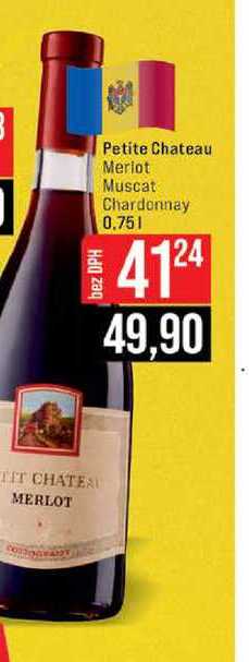 Petite Chateau Merlot Muscat Chardonnay 0,75l
