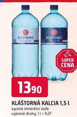 KLÁŠTORNÁ KALCIA 1,5 L