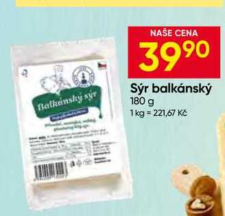 Sýr balkánský 180 g