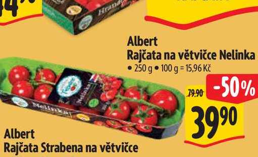 Albert Rajčata na větvičce Nelinka 250 g