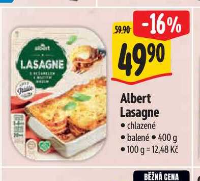Albert Lasagne 400 g