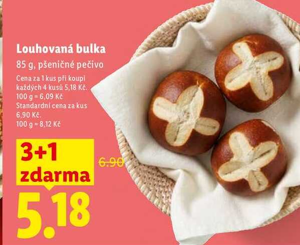 Louhovaná bulka, 85 g