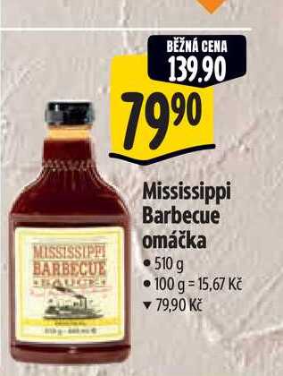   Mississippi Barbecue omáčka 510 g 