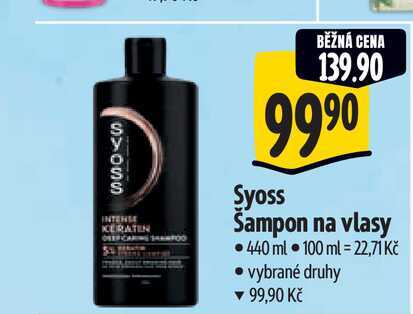 Syoss Sampon na vlasy 440 ml