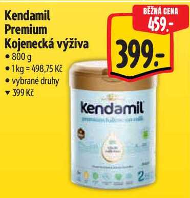 Kendamil Premium Kojenecká výživa, 800 g