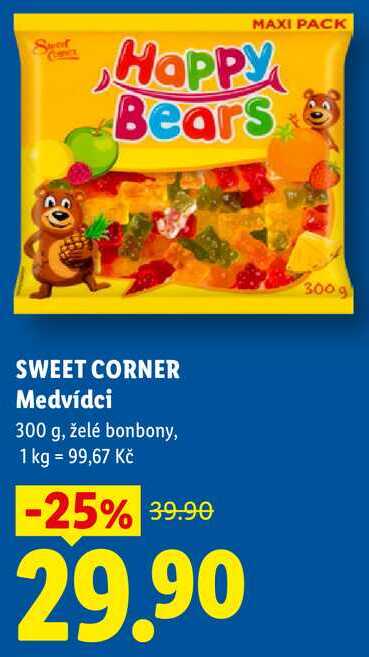 SWEET CORNER Medvídci, 300 g 