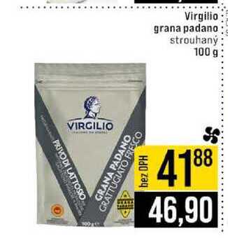 Virgilio grana padano strouhaný 100 g