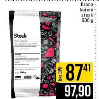 Drana koření steak 500 g