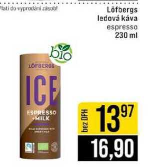 Löfbergs ledová káva espresso 230 ml
