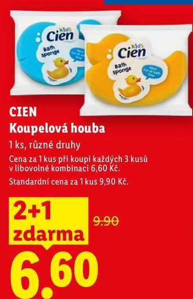 CIEN Koupelová houba, 1 ks