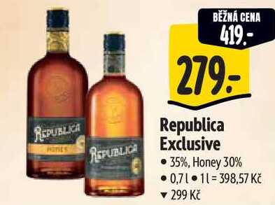 Republica Exclusive, 0,7 l