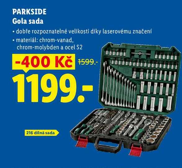 PARKSIDE Gola sada 