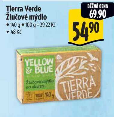 Tierra Verde Žlučové mýdlo, 140 g