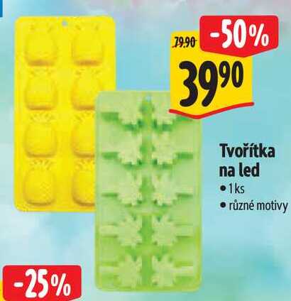 Tvořítka na led