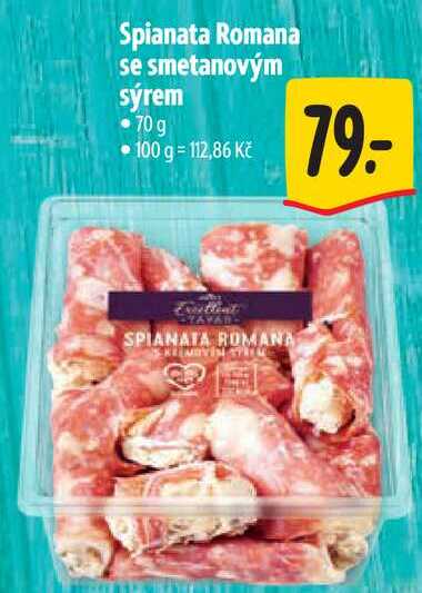 Spianata Romana se smetanovým sýrem, 70 g