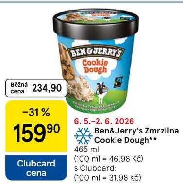 Ben & Jerry's Zmrzlina, 465 ml